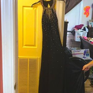 Prom dress black